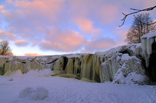 snow ice river waterfall estonia pentax lumi hdr eesti jää k7 jägalajuga jägalajõgi