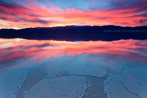 california sunset mountains clouds canon reflections nationalpark amazing desert salt explore workshop lee mojave deathvalley filters epic saltwater glassy manfrotto flooded badwater rrs 282 gnd panamintrange 282feetbelowsealevel brianrueb stephenoachs apertureacademy apcad