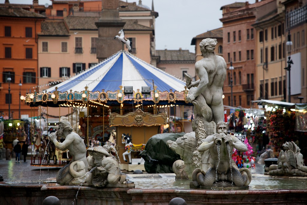 Carousel at Piazza Navona