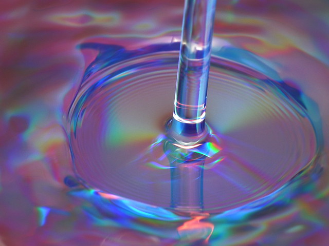 rainbow water spectral analysis