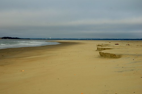 blue beach fog sand northcarolina emeraldisle project365