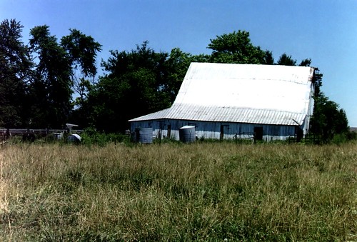 barn landscape illinois farm