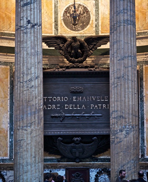 Burial Stone for Vittorio Emanuele