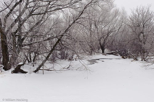 usa snow water wisconsin frost locations riverstream sceniclandscape centralwisconsin