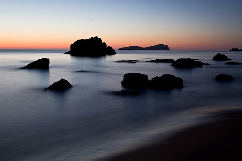 sea costa mer rock canon dawn coast mar alba amanecer ibiza 7d eivissa roca baleares digitalcameraclub olétusfotos