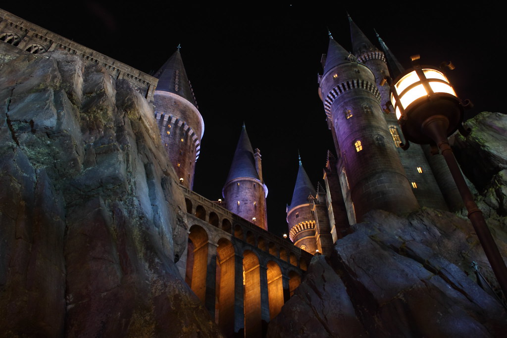 Hogwarts Castle Night1