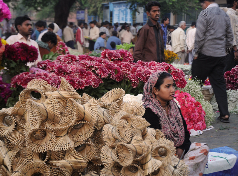 Flower Market, New Delhi
