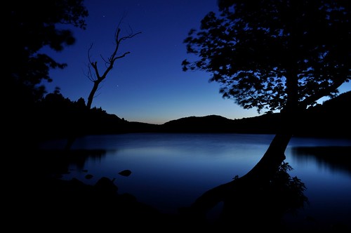 ireland sunset lake newcastle landscape nikon ngc northernireland ni d5000
