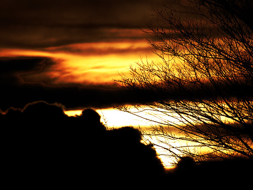 sunset postprocessed clouds photoshopped wyoming evanston evanstonwy uintacounty evanstonwyoming