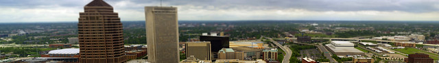 North Columbus from Rhodes Tower, 29th floor