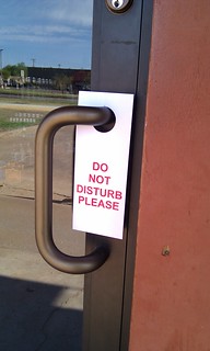 Does your business have a "do not disturb" attitude?