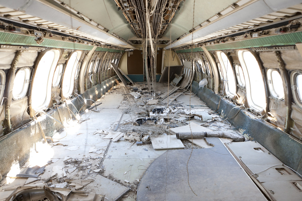 Cyprus Airways Trident interior