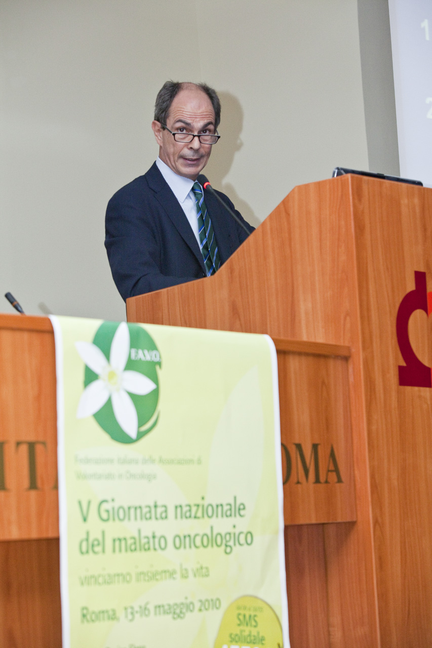 Il Prof. Riccardo Valdagni, Direttore Programma Prostata, Fondazione IRCCS Istituto Nazionale Tumori, Milano - Venerdì 14 maggio 2010