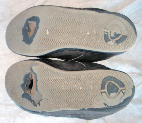 trashed skate shoes | Flickr - Photo Sharing!