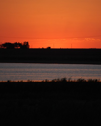 sunset tx grassland irrigation cottonfield