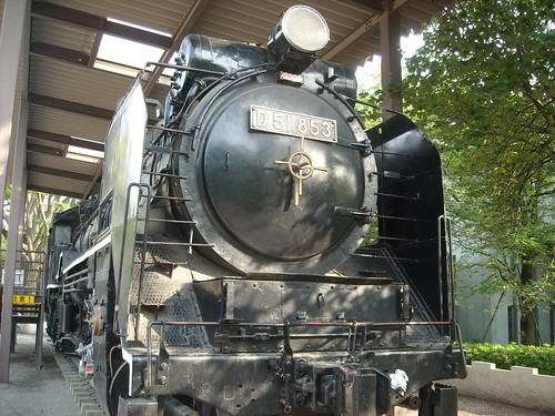 飛鳥山公園 蒸気機関車 D51