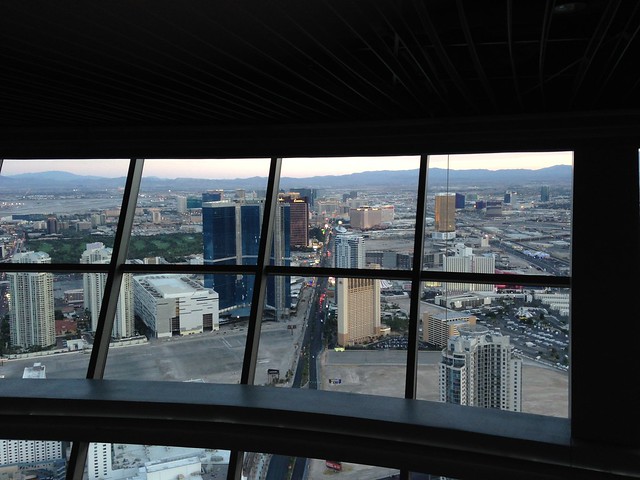 View from the Stratosphere Level 107 Lounge