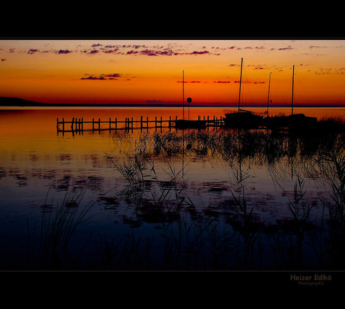 reflection hungary természet balaton tó táj tájkép nyár napfelkelte tükröződés víz vízpart canonsx10
