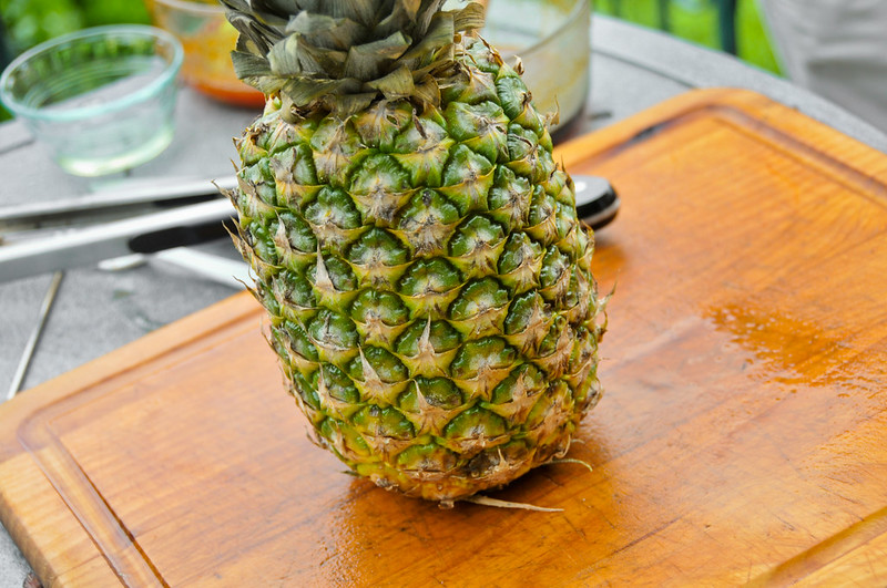 Rum-Glazed Pineapple