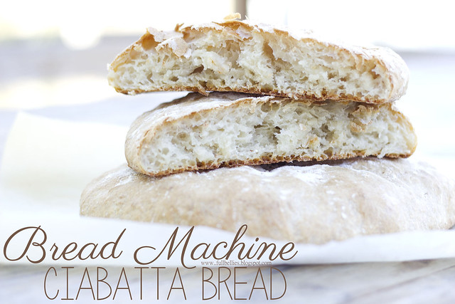 Bread Machine Ciabatta Bread