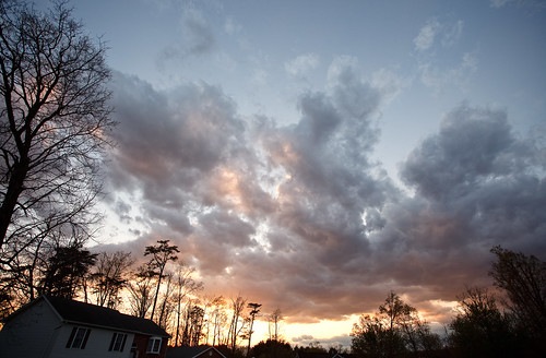 sunset clouds virginia pennlaird