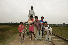 Boys in railways