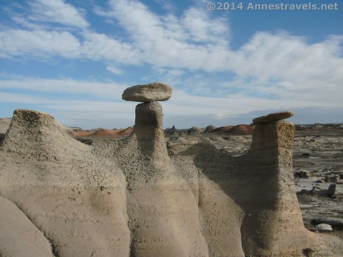 Hoodoos in the Bisti Wilderness Area, New Mexico