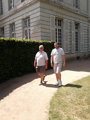 Paul and Dad @ Le Château - Photo of Les Rairies