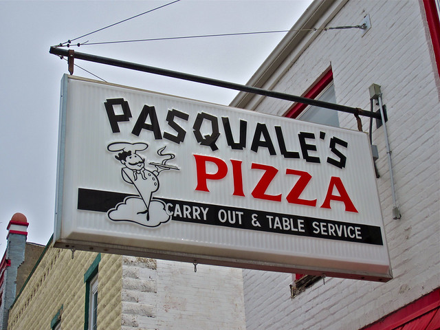 Pasquale's Pizza - 122 South High Street, Hillsboro, Ohio U.S.A. - April 4, 2013