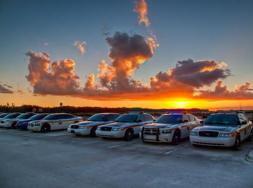sunset sky color cars clouds canon photography florida police powershot everglades hdr highdynamicrange 2010 miccosukee g10