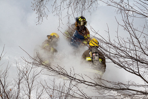 roof house fire december collingwood smoke firetrucks firefighters dailyshoot ds406
