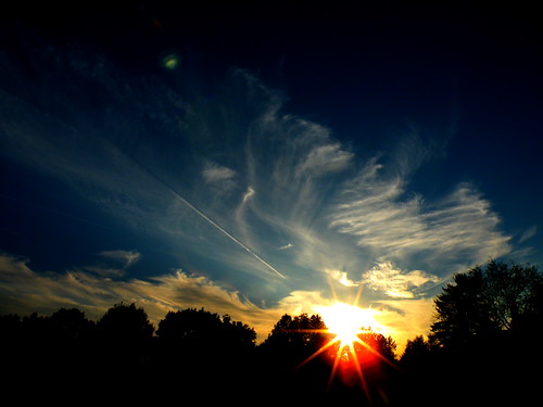 sunset sun clouds sonnenuntergang wolken sonne