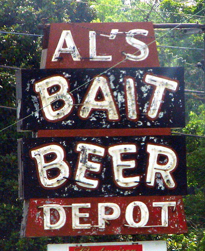 beer sign al neon kentucky ky depot louisville bait als us31 us31w bmok bmok2 bmokneon