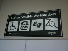 Fort Worth Public Library -Central- ADA accomodations (3)