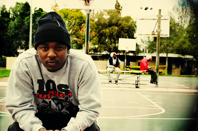Kendrick Lamar LA Weekly Portrait.