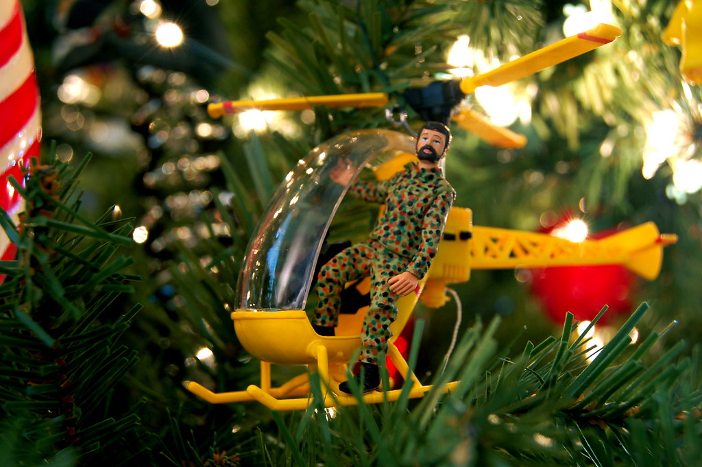 2004 G.I. Joe Helicopter Ornament