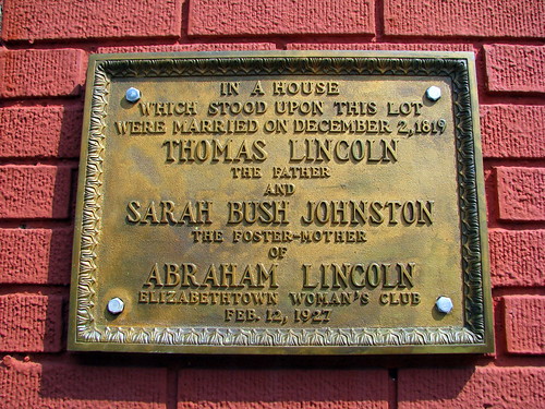 The Spot where Abe Lincoln's Dad & Stepmom Married