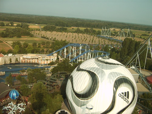 skyline germany deutschland rust view amusementpark mack themepark europapark eurotower 30jahrestag