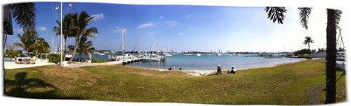 Miami Beach from The Miami Yacht Club