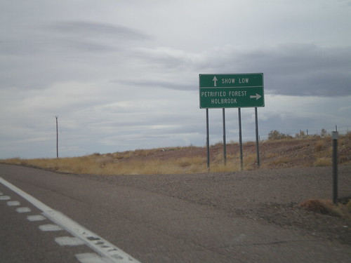 arizona sign junction intersection us180 biggreensign az61 ushighway apachecounty arizonastatehighway