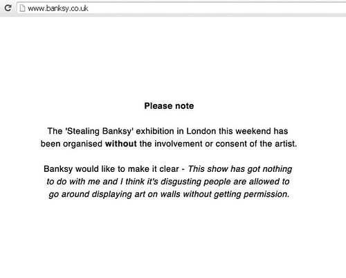 Banksy Website