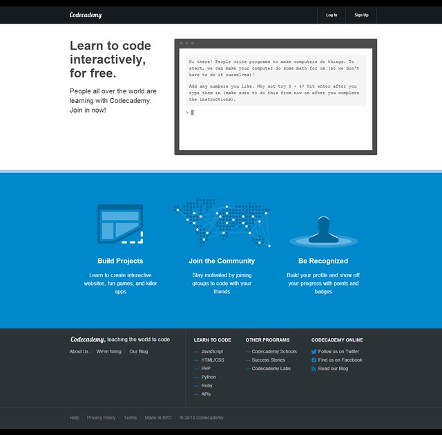 Learn to code Codecademy Online Tutorials