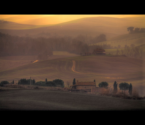 canon landscape italia tuscany tramonti pienza toscana valdorcia inverno 70200 hdr toscani 50d 100commentgroup
