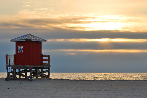 ocean sunset sea sun house beach gulf florida guard lifeguard explore clearwater explored allnaturesparadise