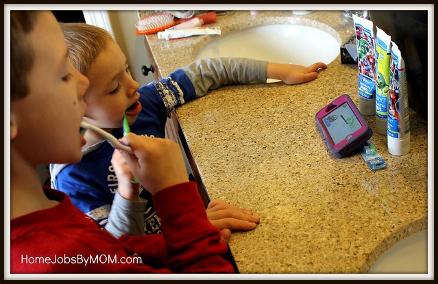 My Crazy Tactic to Get My Kids to Brush Their Teeth + A Look into the Oral B Disney Magic Timer App