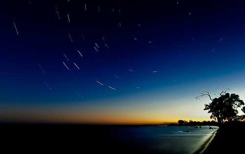 sunset summer lake night stars star stack wellington stacking startrails longexp 24105mm 5dmkii