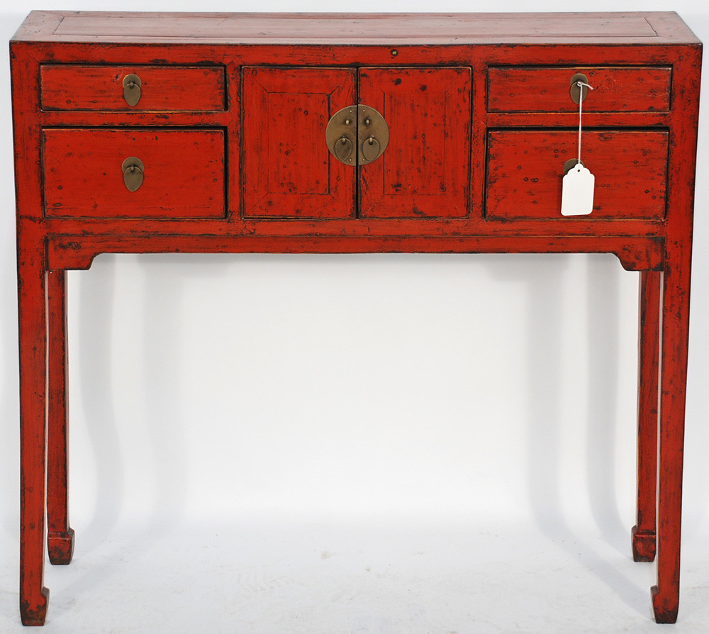 Bk0063y Chinese Red Console Table Small Chinese Console Ca Flickr
