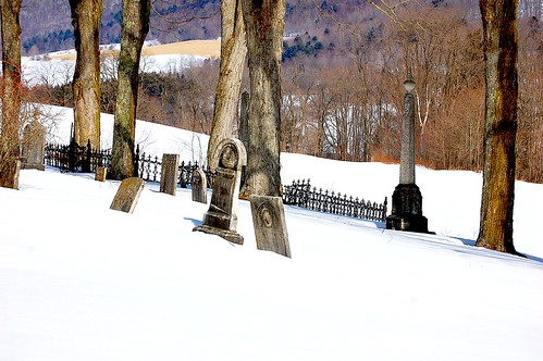 trees winter cemeteries snow landscape upstatenewyork newyorkstate elkcreek schenevus otsegocounty edbrodzinsky