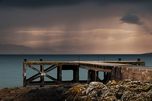 rain scotland pier arran ayrshire seamill portencross westkilbride nikkor18200mm ayrshirecoast peterribbeck