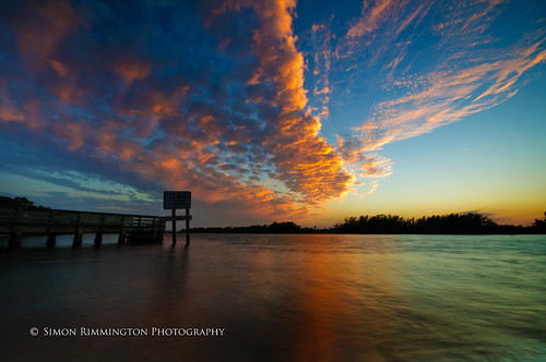 sunset reflection clouds mangrove sigma1020 nikond90